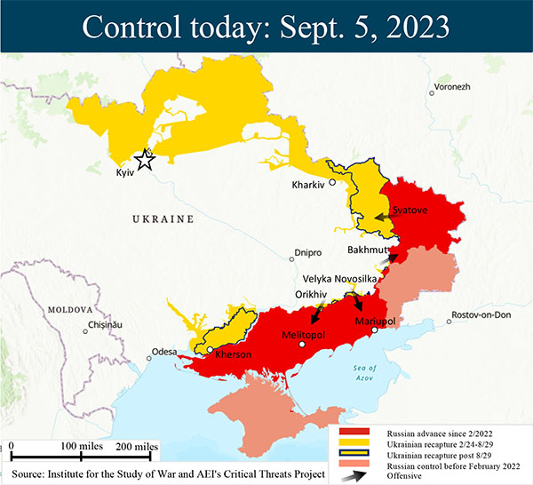 The RussiaUkraine War Report Card, Sept. 5, 2023 Russia Matters